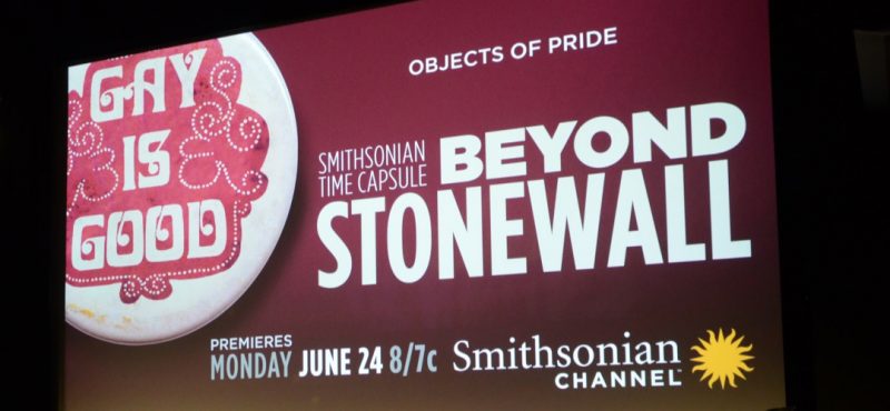 Poster for the Beyond Stonewall documentary by the Smithsonian Channel