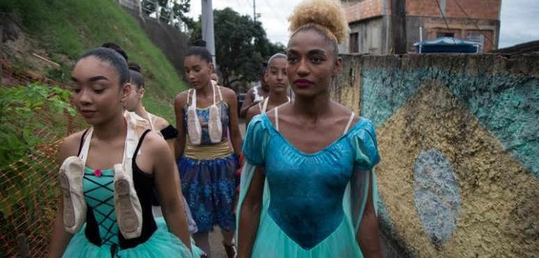 Still Shot of Black Ballerinas from National Geographic's TV series: Impact with Gal Gadot.
