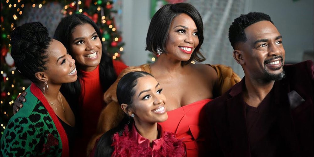 Scene from BET's "A Rich Christmas"